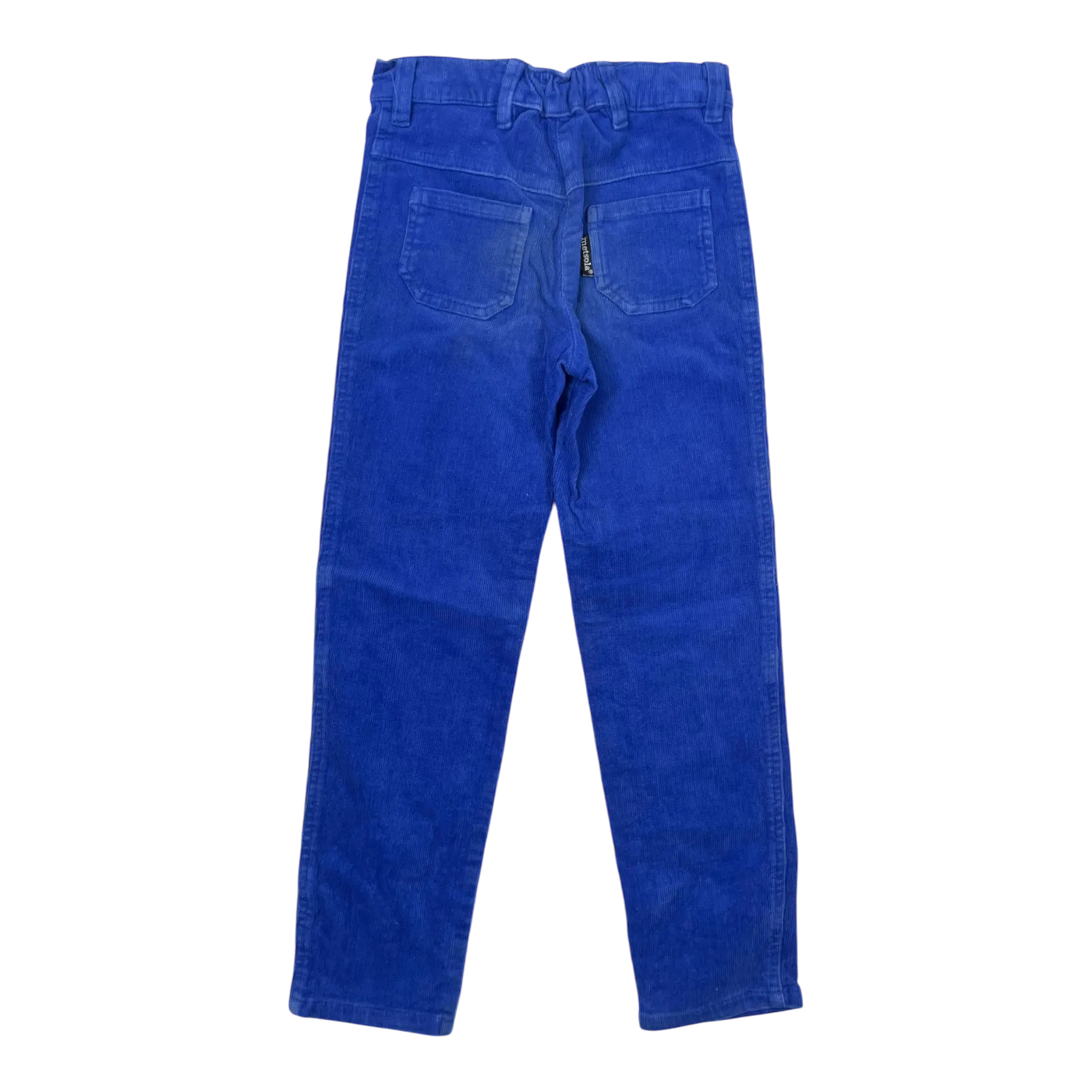 Metsola corduroy pants, blue | 122cm