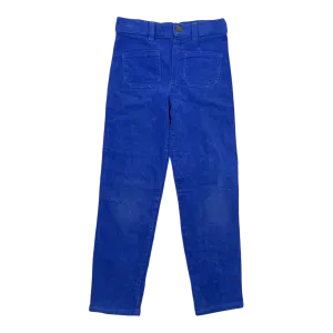 Metsola corduroy pants, blue | 122cm