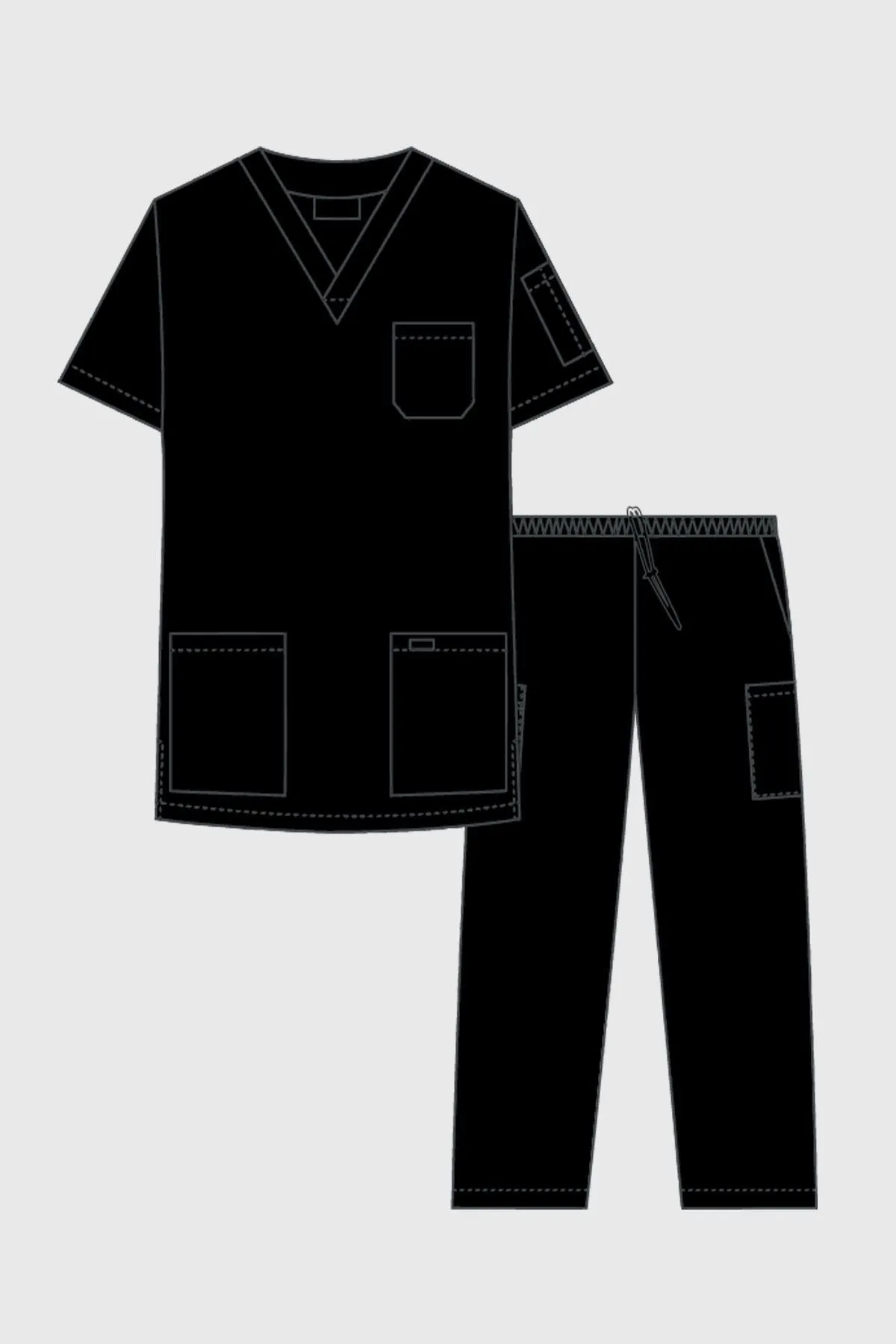 MOBB - Scrub Set:  2XL - 5XL - LADIES - 310/307