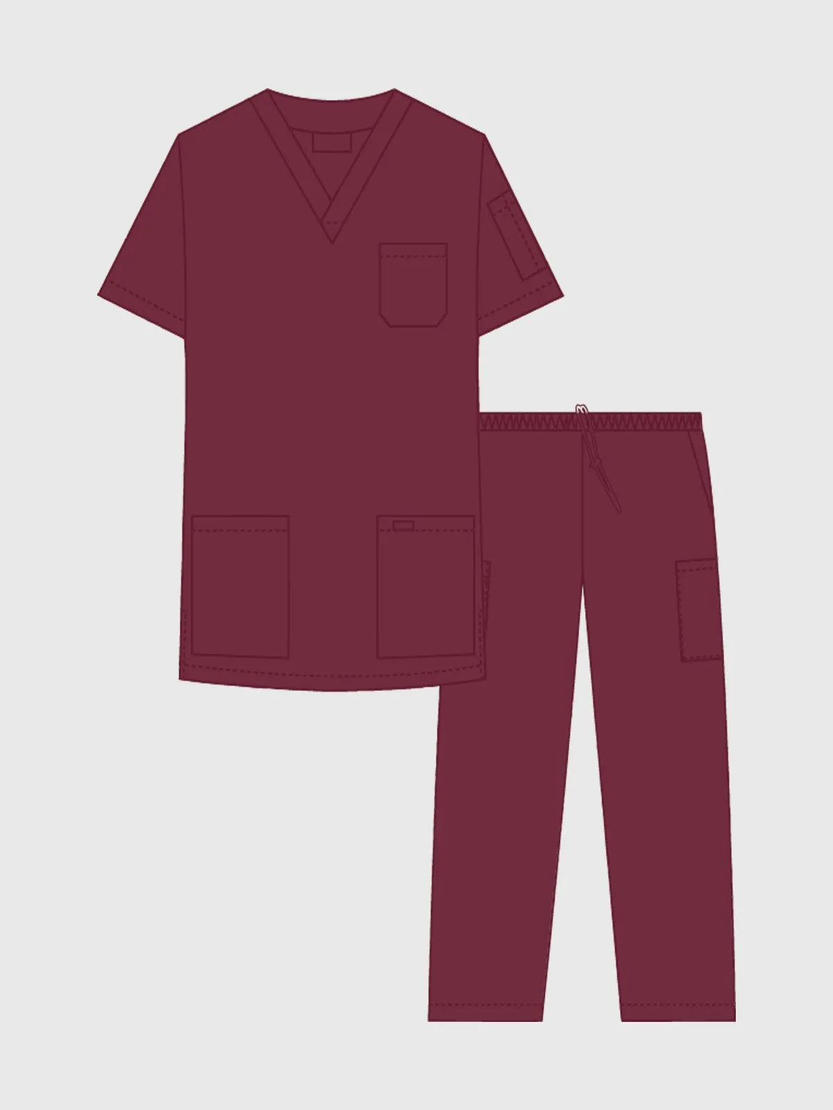 MOBB - Scrub Set:  2XL - 5XL - LADIES - 310/307