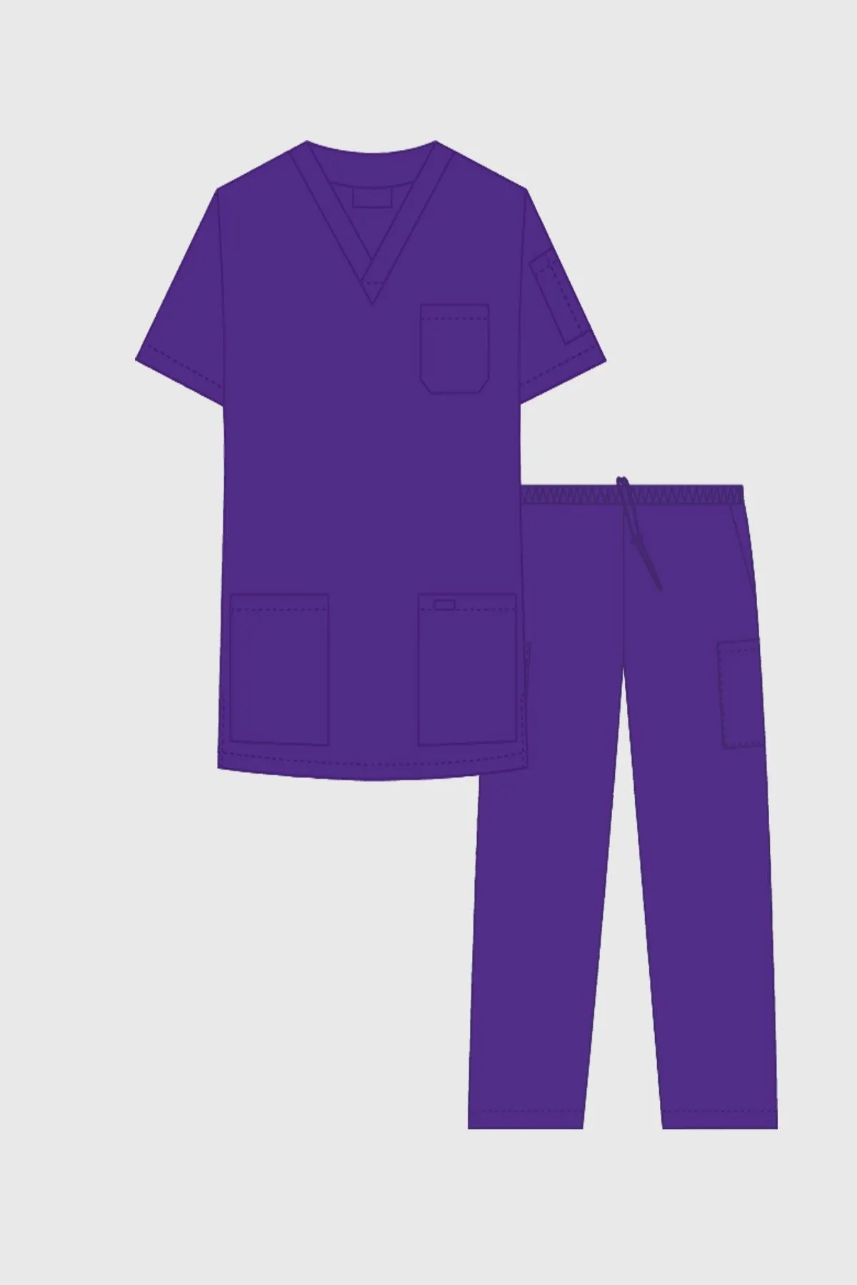 MOBB - Scrub Set:  2XL - 5XL - LADIES - 310/307