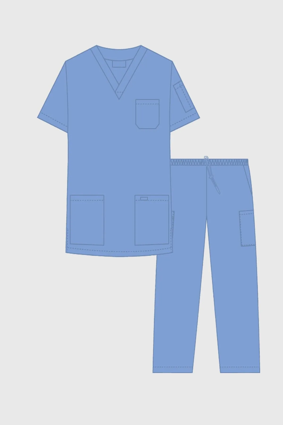 MOBB - Scrub Set:  2XL - 5XL - LADIES - 310/307