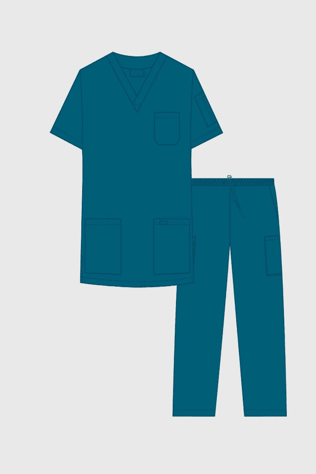 MOBB - Scrub Set:  2XL - 5XL - LADIES - 310/307