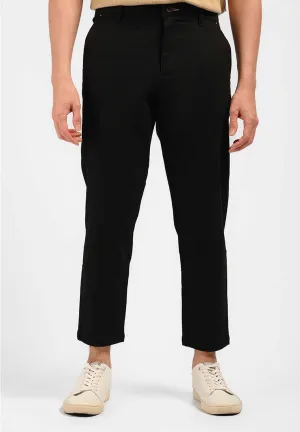 MOC Celana Panjang Ankle Pants Pria NEVILLE-BLACK