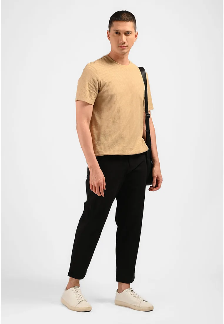 MOC Celana Panjang Ankle Pants Pria NEVILLE-BLACK