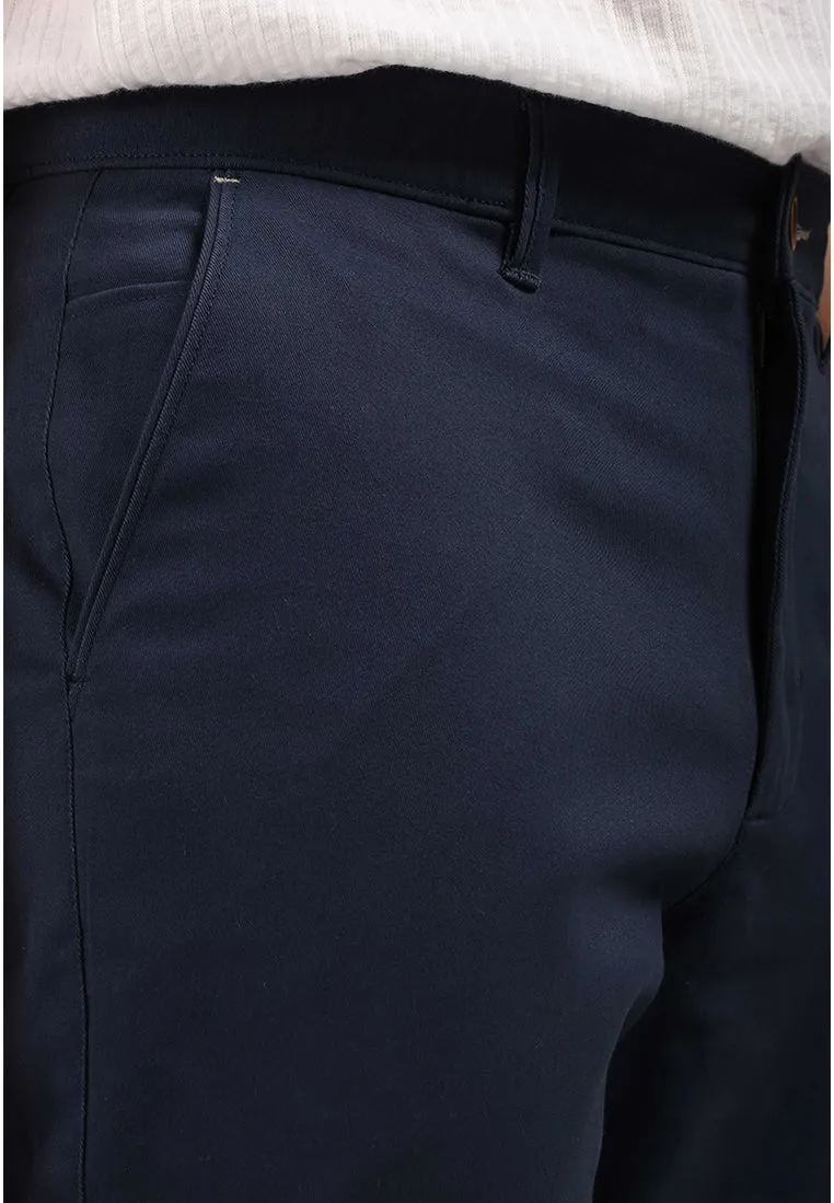 MOC Celana Panjang Ankle Pants Pria NEVILLE-NAVY
