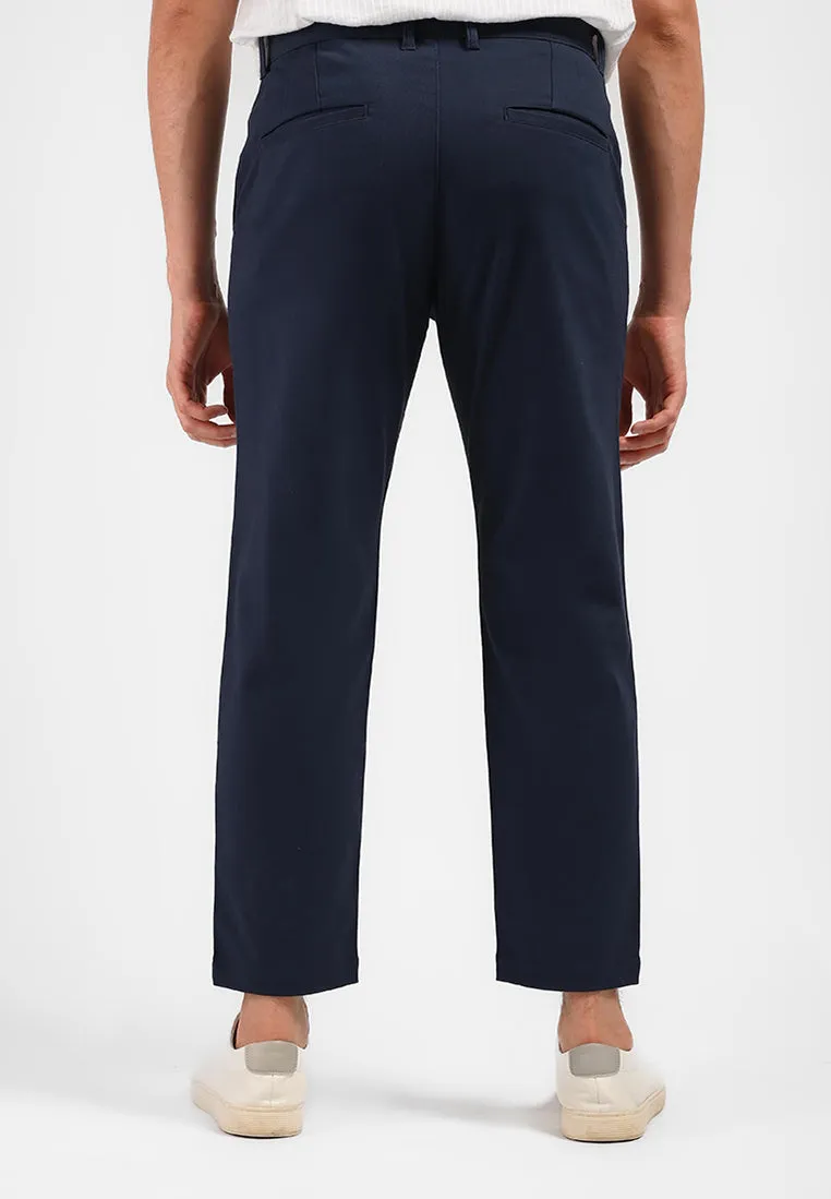 MOC Celana Panjang Ankle Pants Pria NEVILLE-NAVY