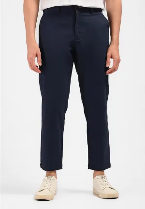 MOC Celana Panjang Ankle Pants Pria NEVILLE-NAVY