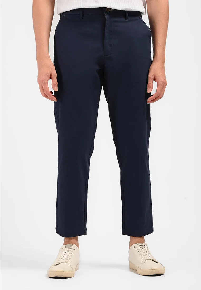 MOC Celana Panjang Ankle Pants Pria NEVILLE-NAVY