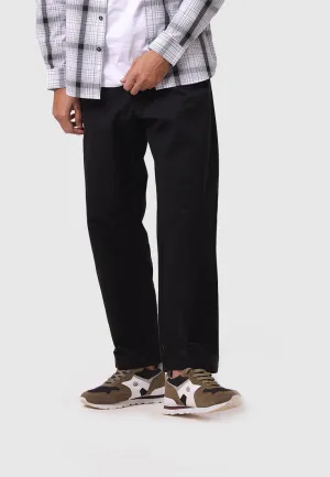 MOC Celana Panjang Pria Comfort Fit BOXWEL - BLACK