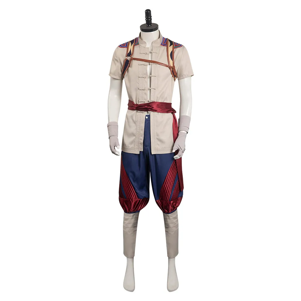 Mortal Kombat 1 Liu Kang Cosplay Costume Outfits Halloween Carnival Suit
