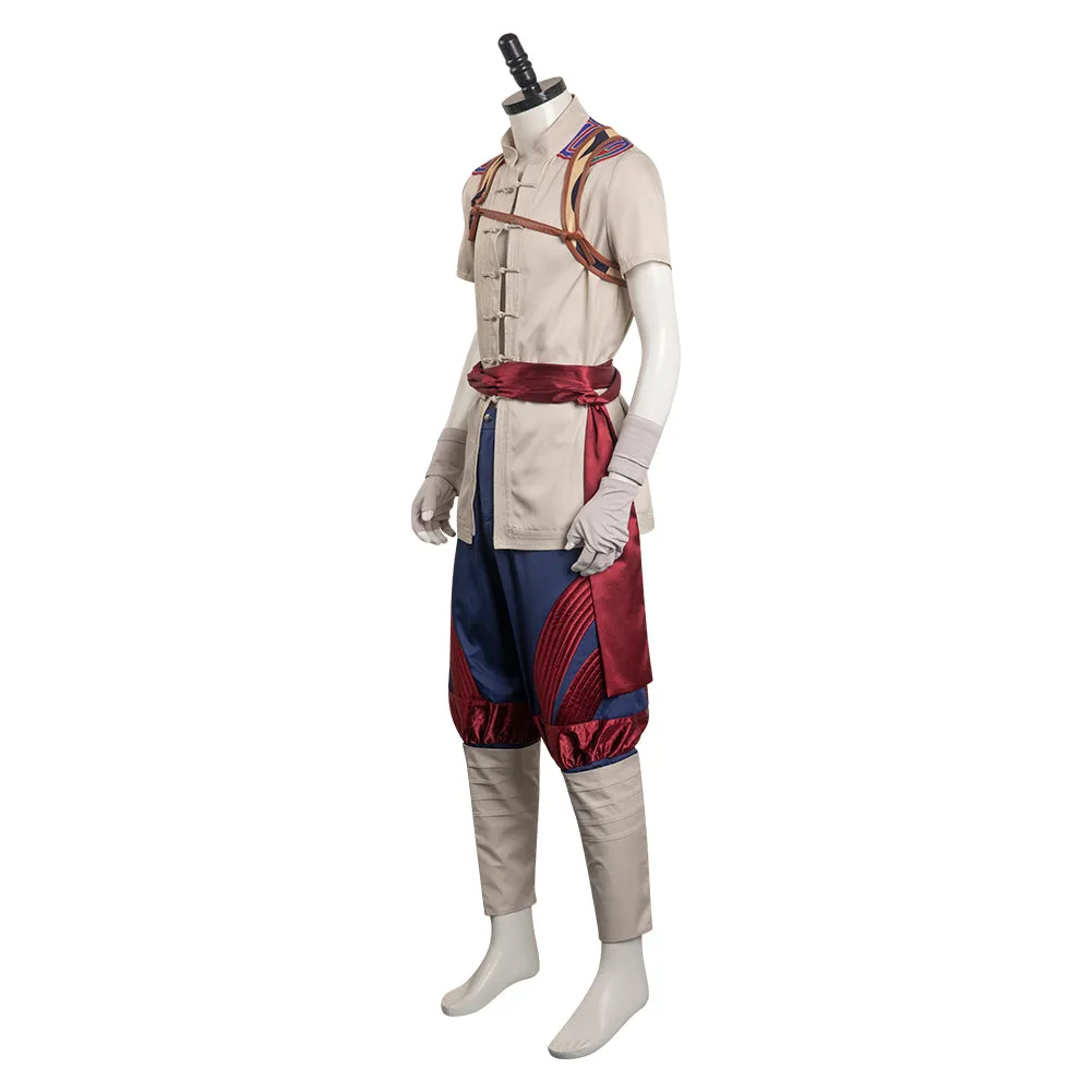 Mortal Kombat 1 Liu Kang Cosplay Costume Outfits Halloween Carnival Suit