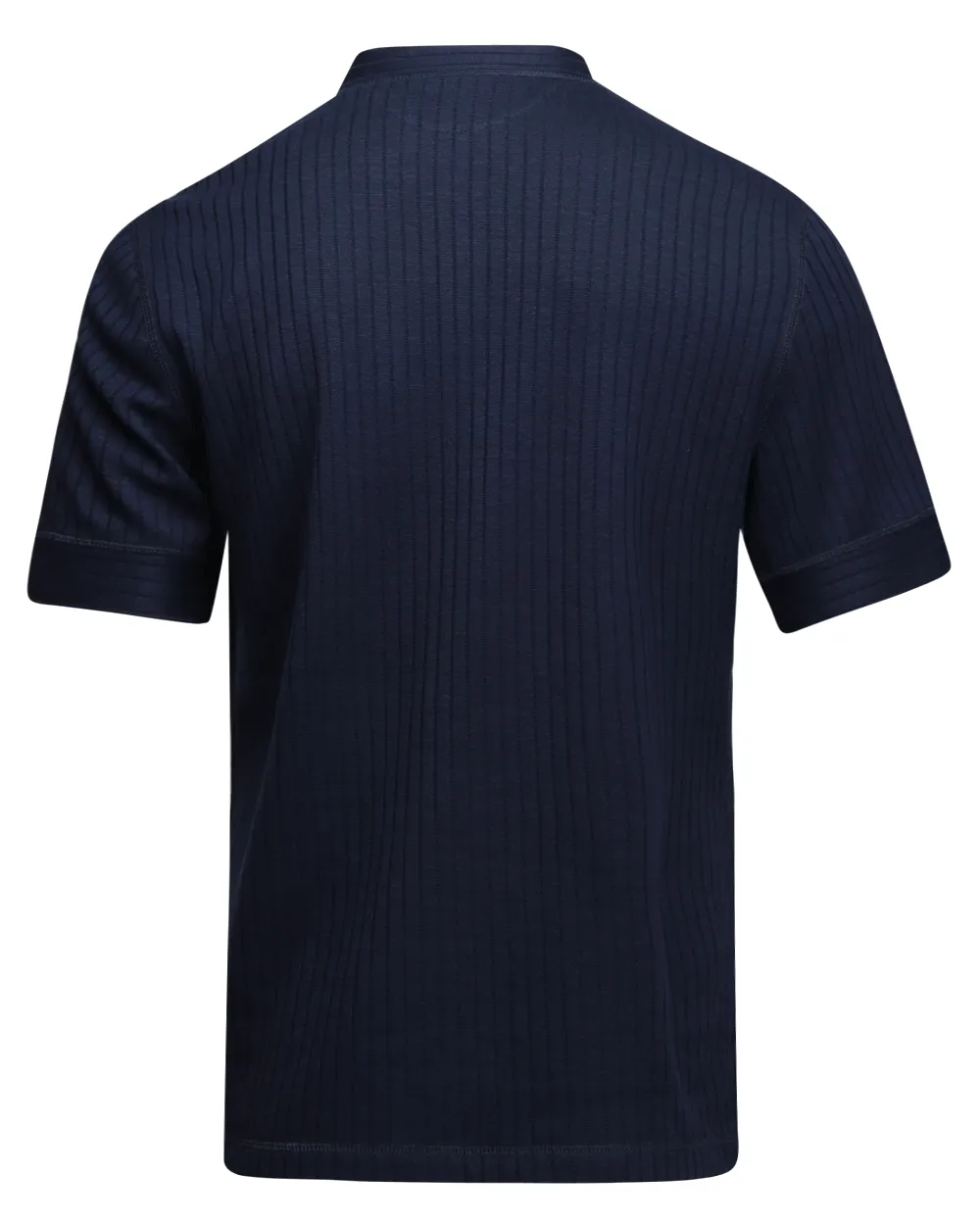 Navy Blue Henley Tee