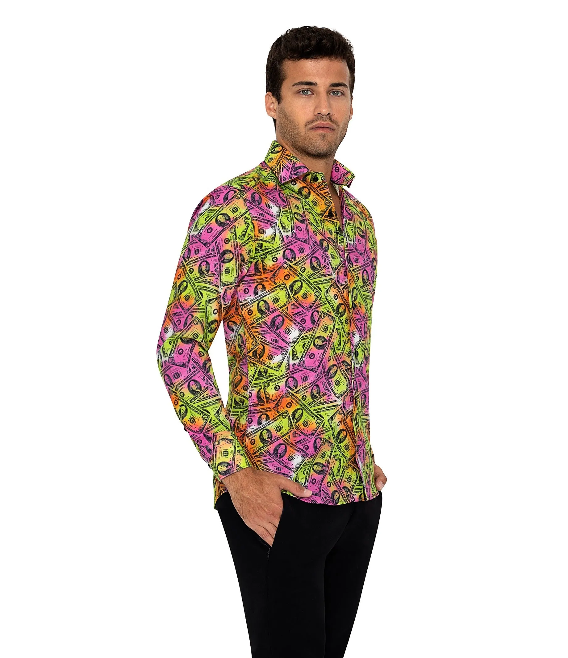 NELSON PINK MONEY SHIRT