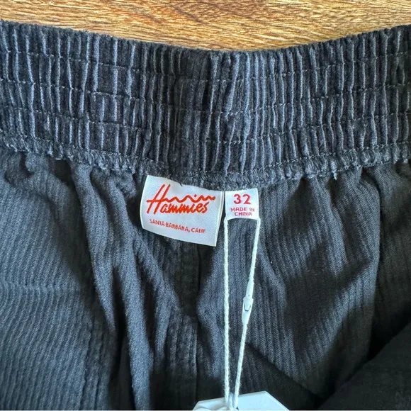 NWT Hammies Women’s Short in Black, Size 32 Waist