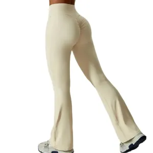 Obsidian Phoenix Women's Luxury High-Waist Yoga Flared Pants