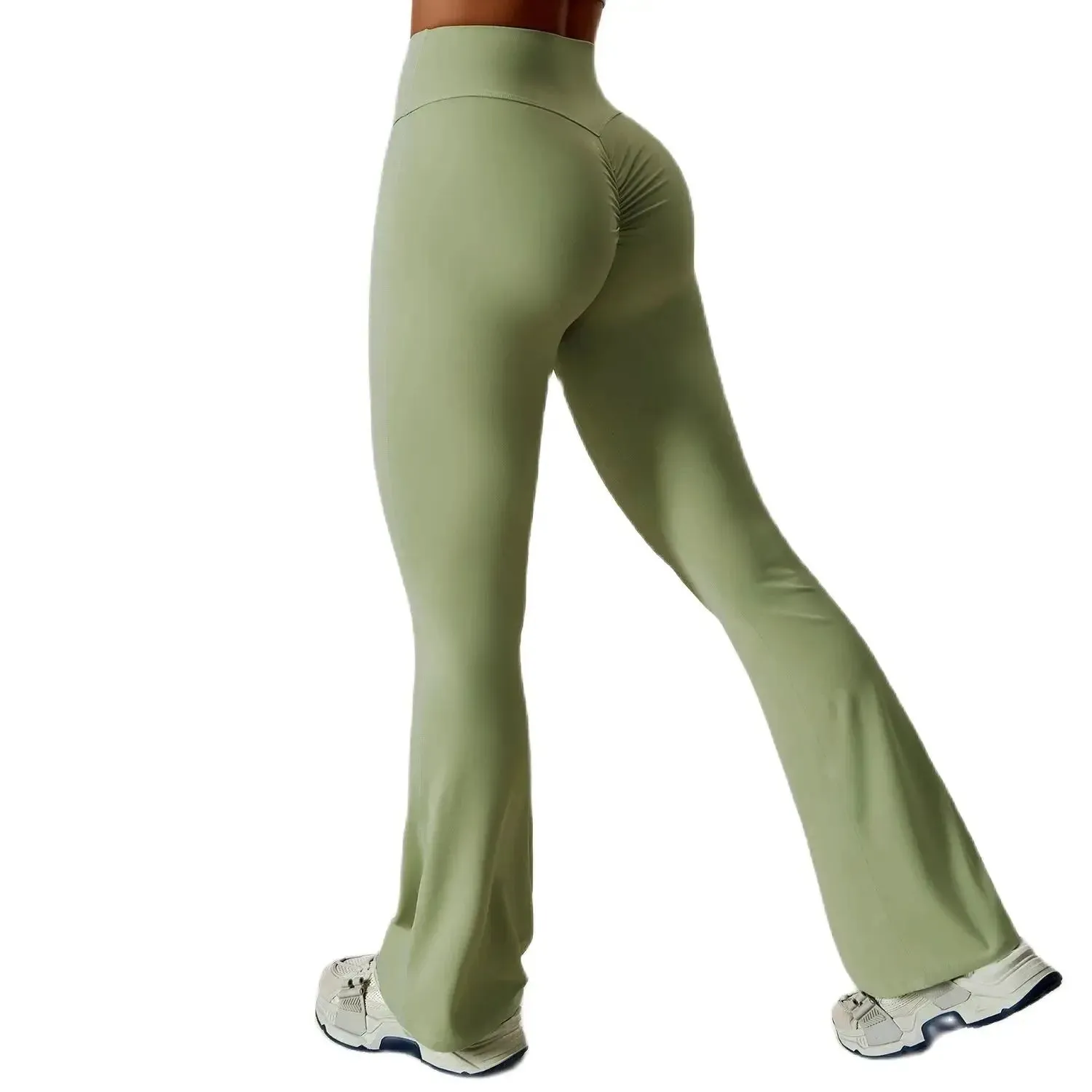 Obsidian Phoenix Women's Luxury High-Waist Yoga Flared Pants