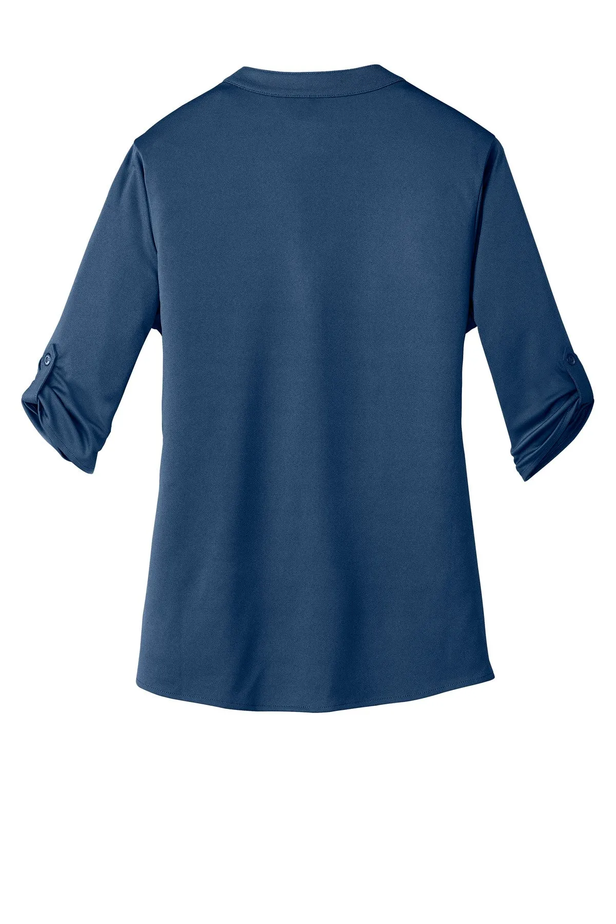 OGIO Crush Henley. LOG111 Blue Indigo