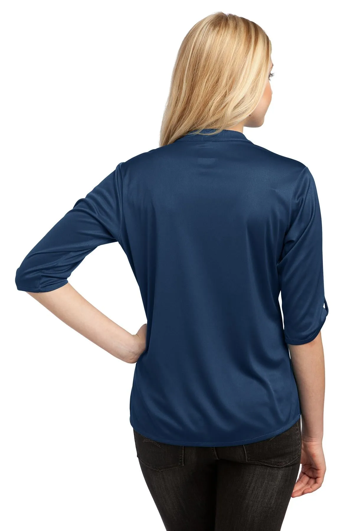 OGIO Crush Henley. LOG111 Blue Indigo