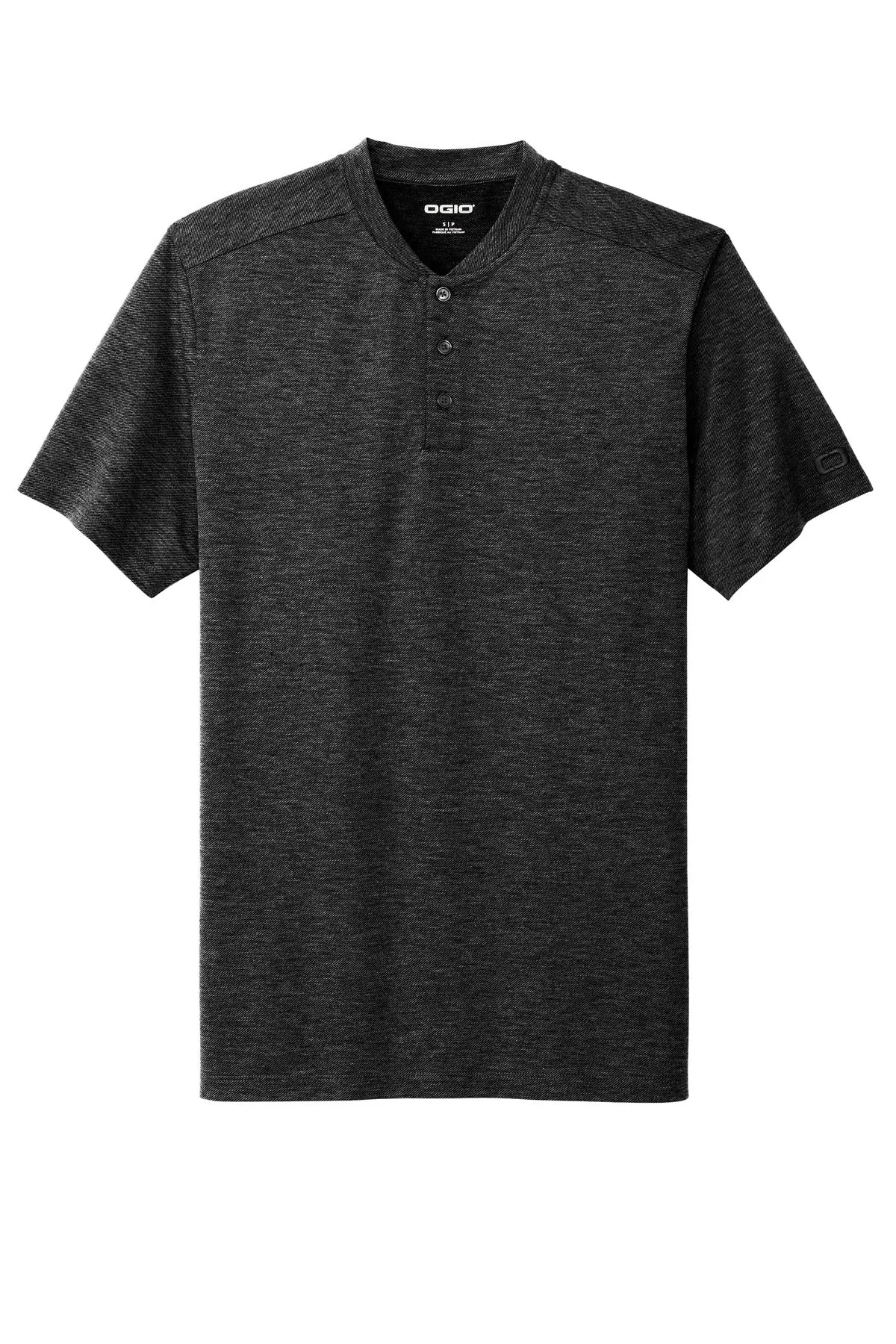 OGIO Evolution Henley OG148 Blacktop