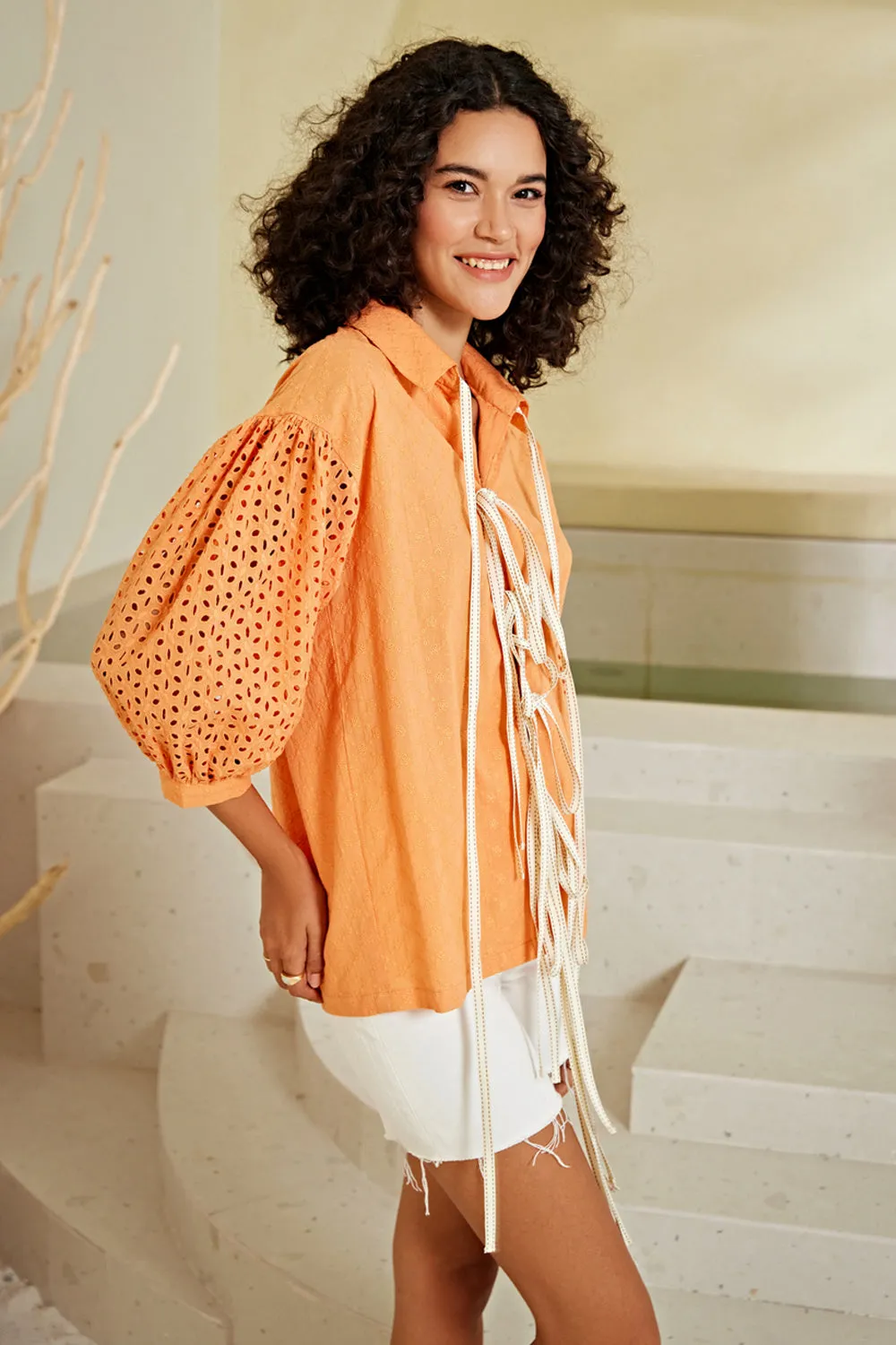 Orange Burst Shirt