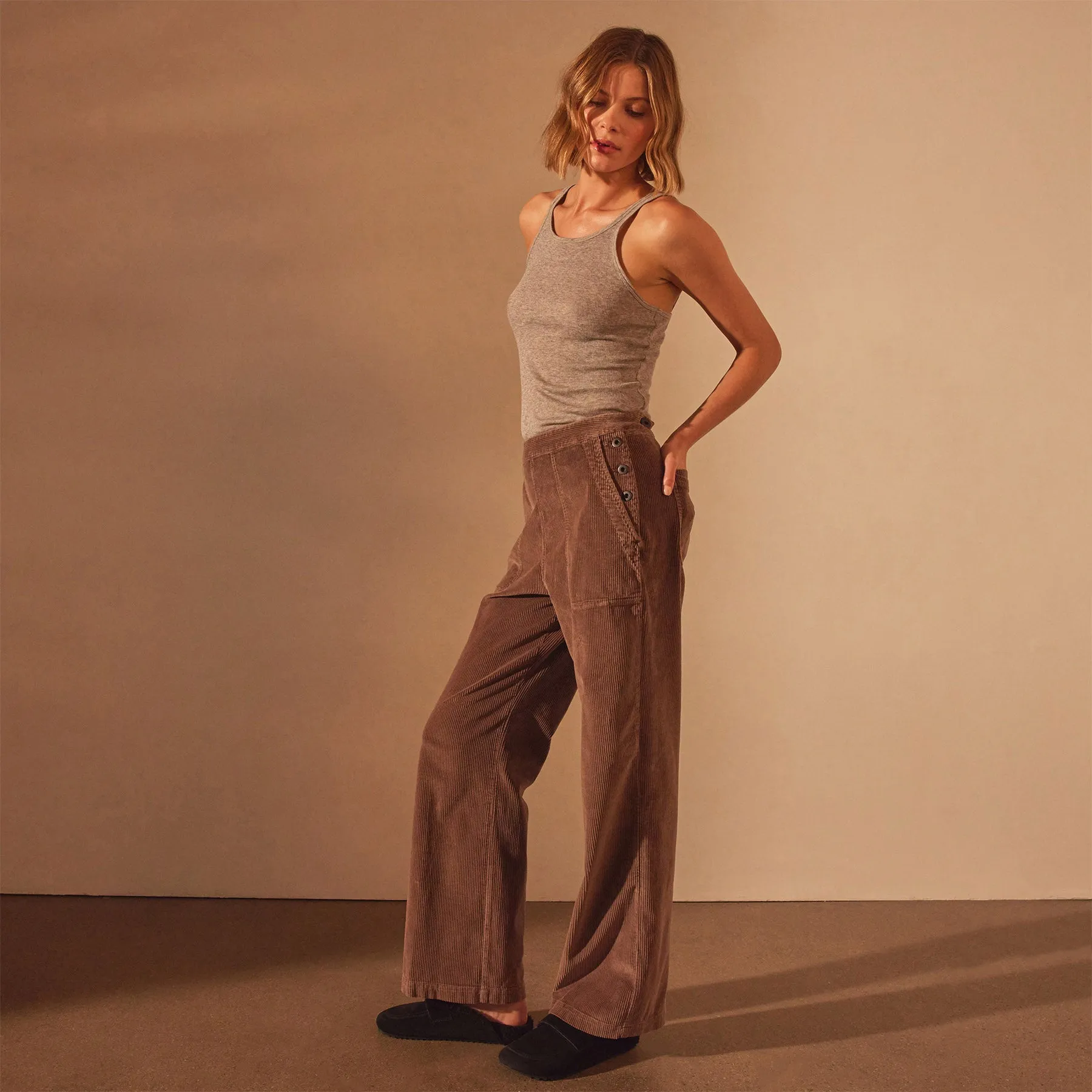 Pacifica Corduroy Pant - Fox Pigment