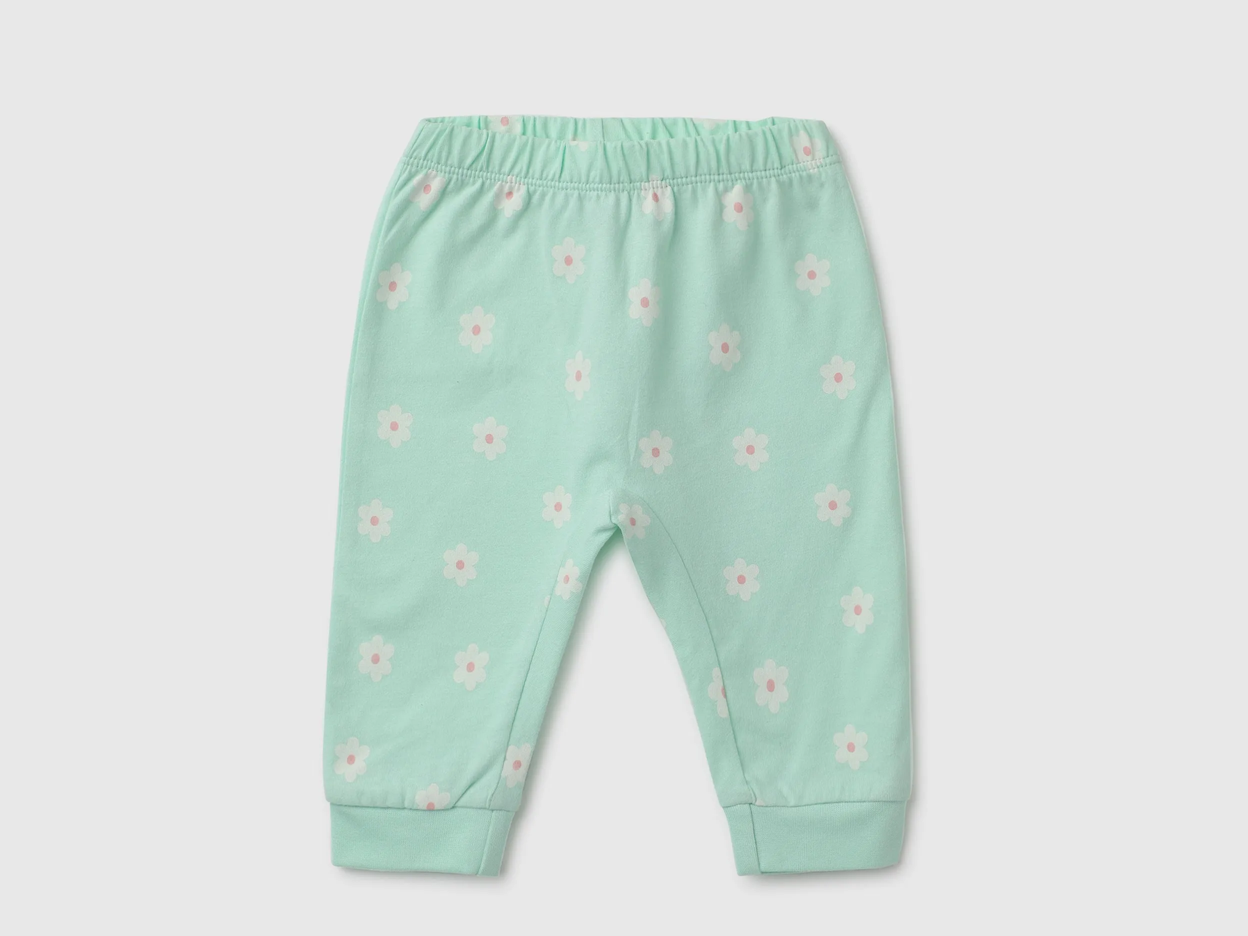 Pack of 2 Printed and Solid Regular Fit Baby Joggers