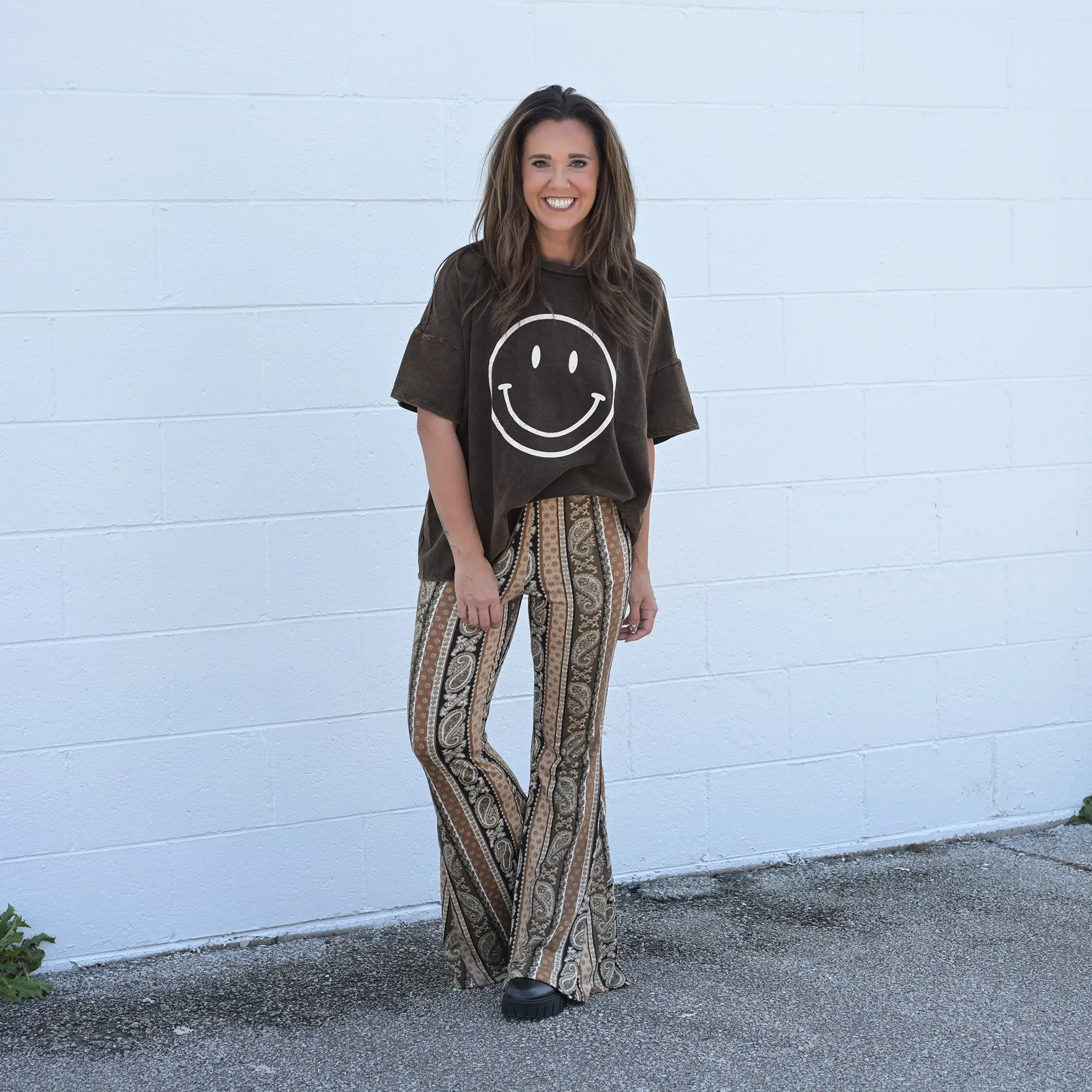 Paisley Flare Leggings