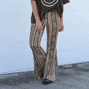 Paisley Flare Leggings