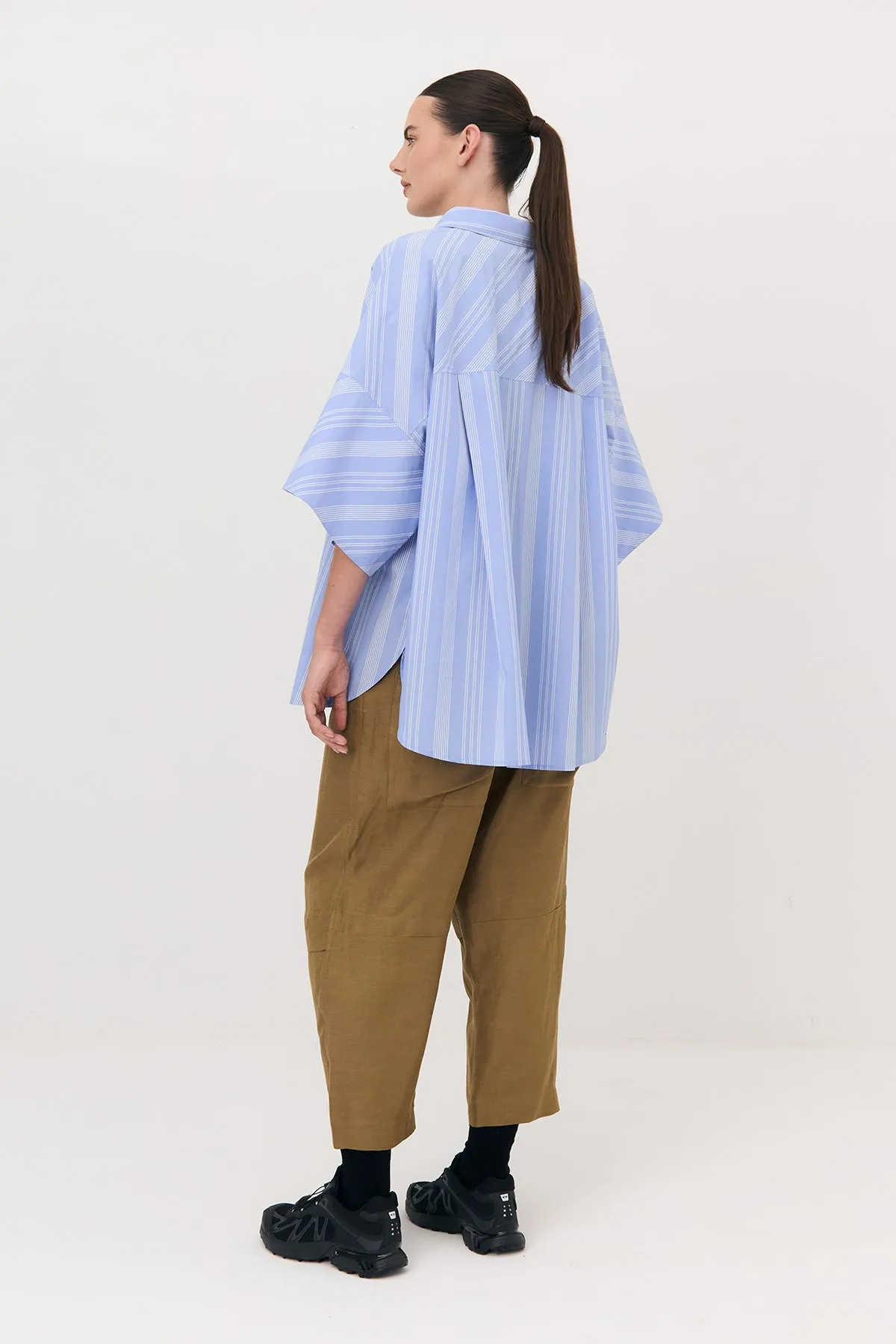 Panelled Pants - Khaki