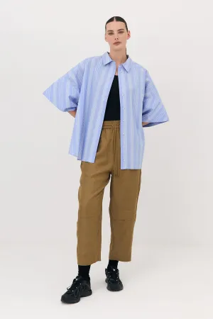 Panelled Pants - Khaki