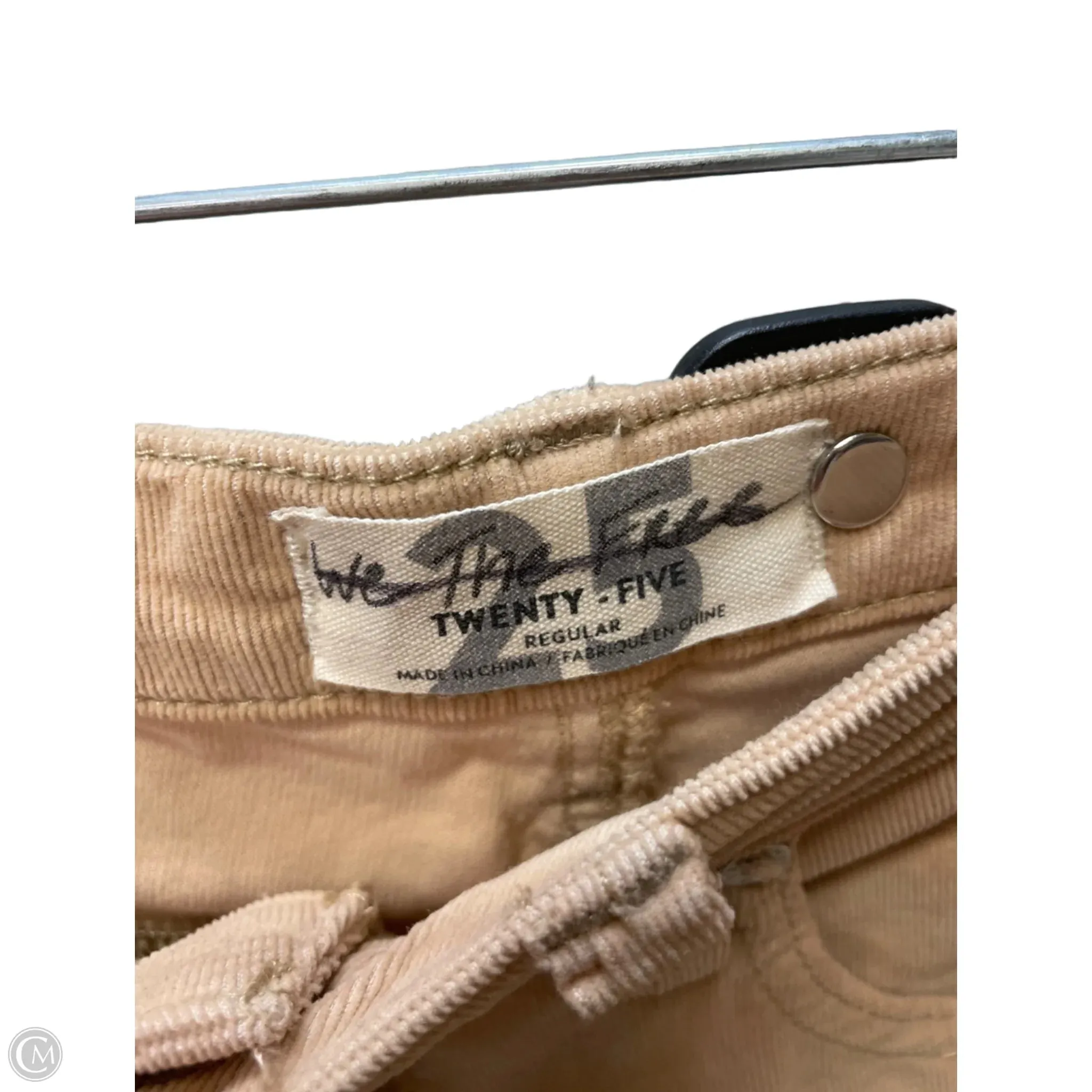 Pants Corduroy By We The Free In Tan, Size: 2