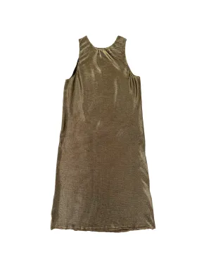 PETER COHEN | SLEEVELESS MESH JANE SHIFT DRESS