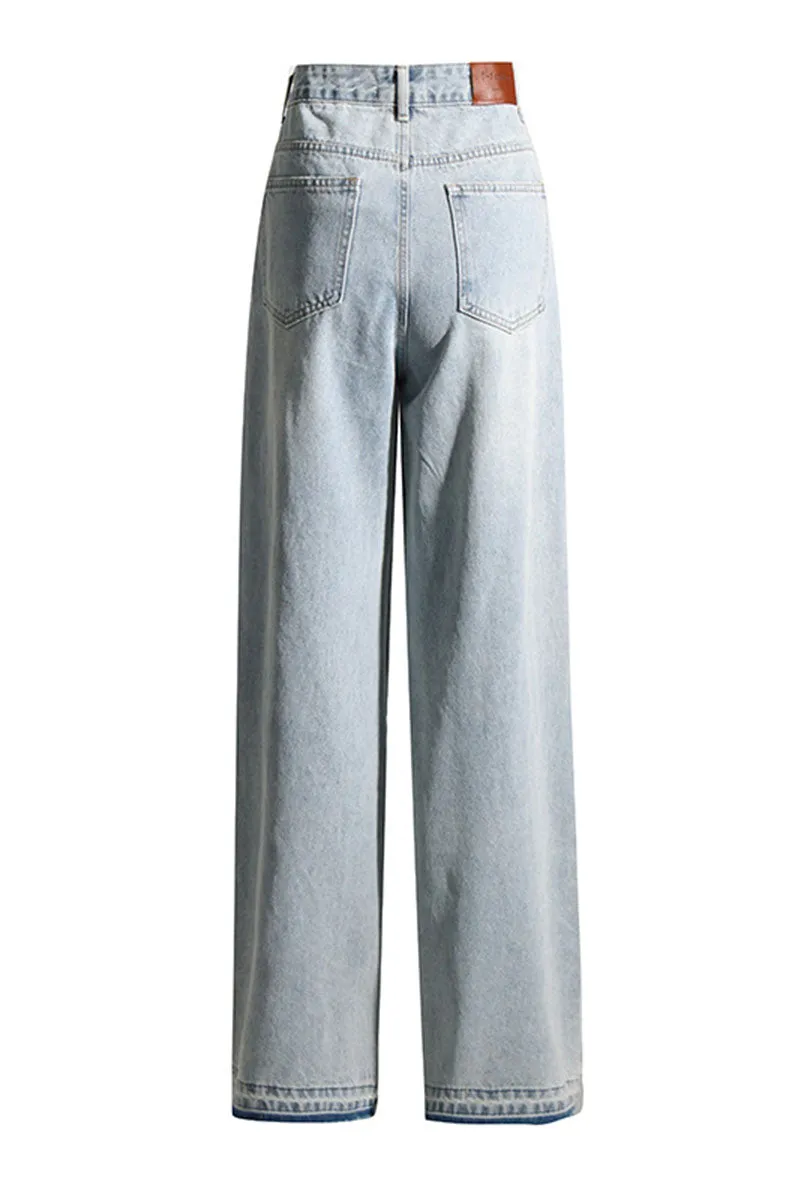 PH0194 Rhinestones Denim Jeans