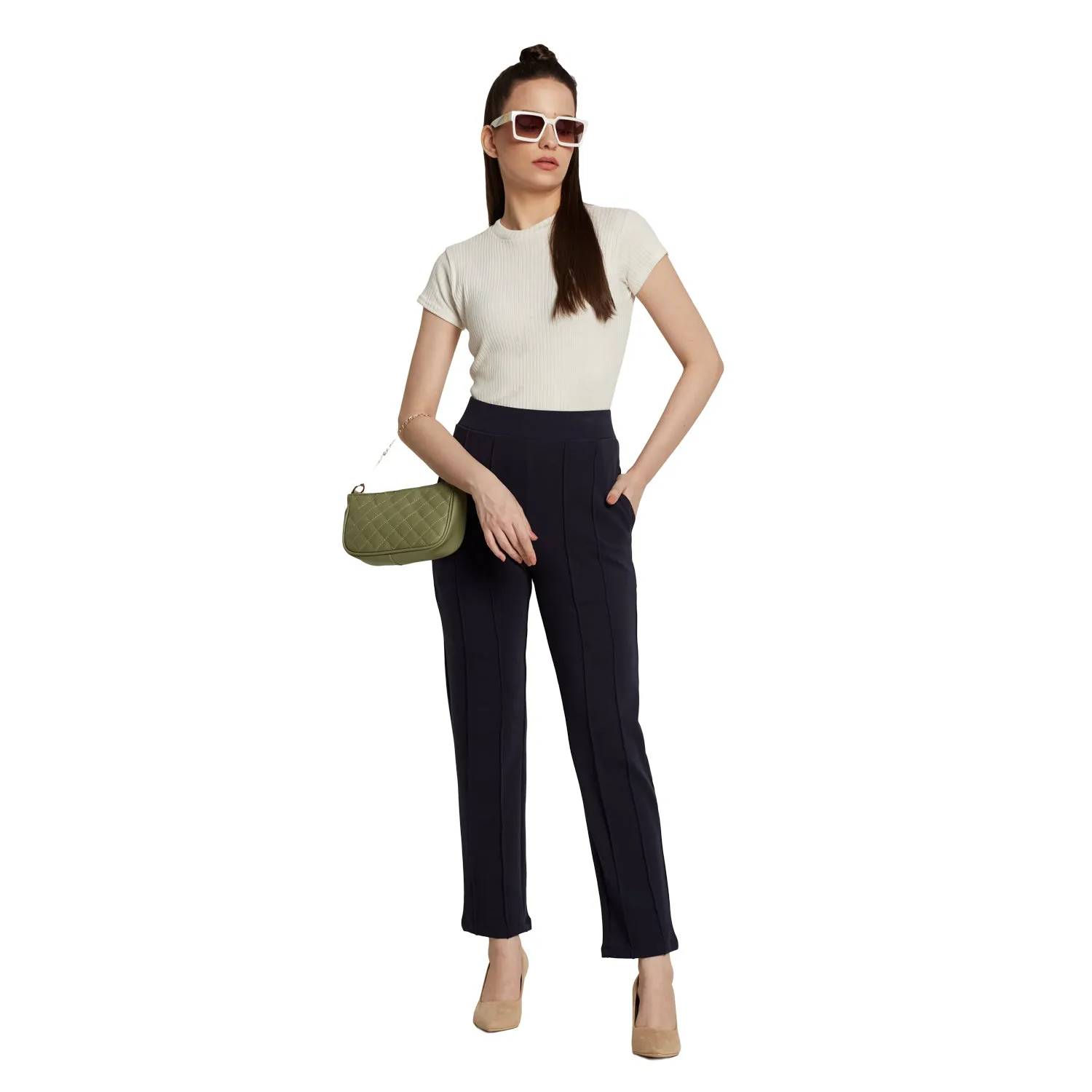 PINTUCK DETAILED PANT