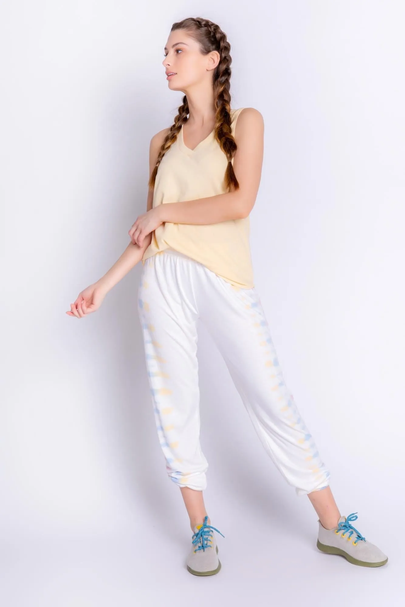 PJ Salvage Sunset Hues Banded Pant