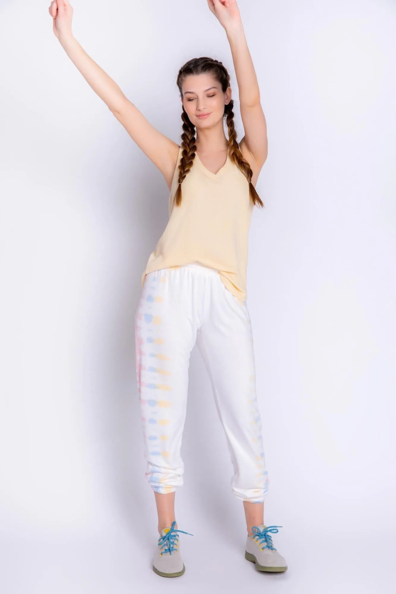 PJ Salvage Sunset Hues Banded Pant