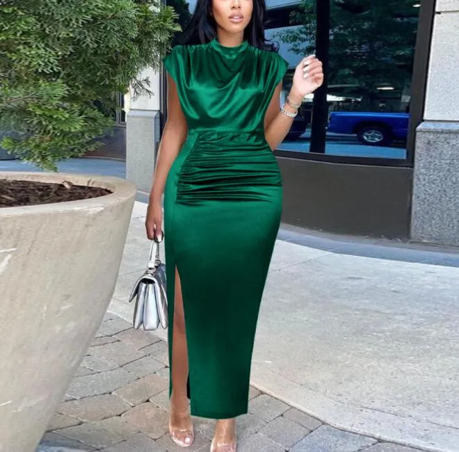Pleated  Casual Dress