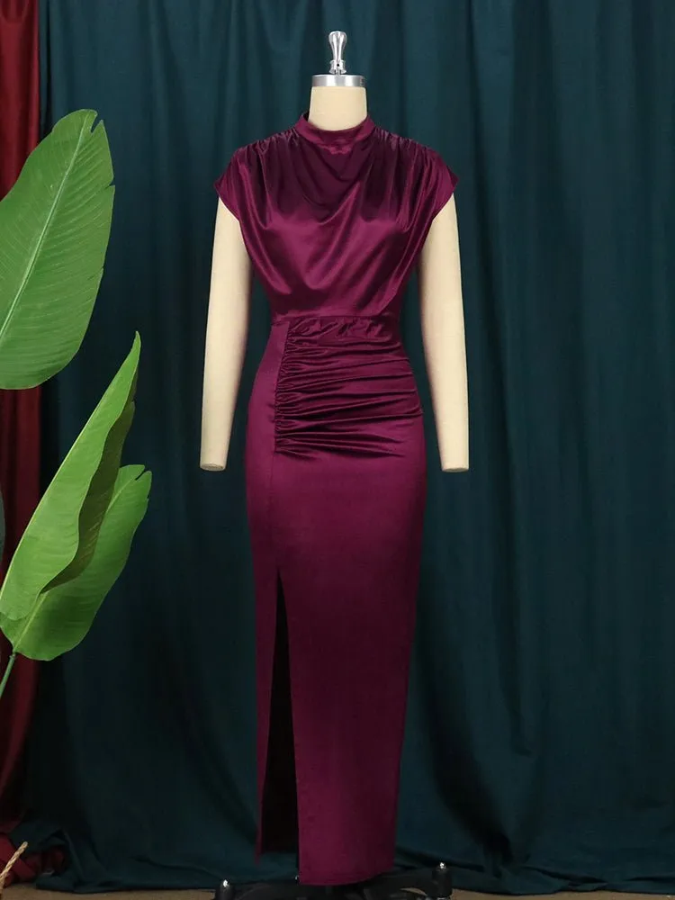 Pleated  Casual Dress