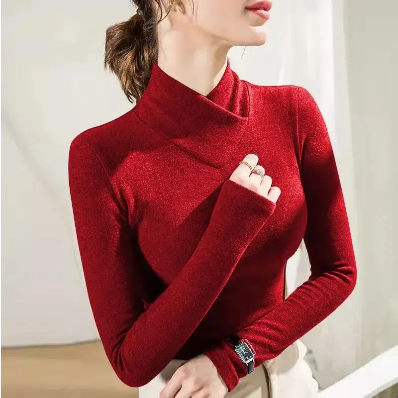 Plush Corduroy Harem Pants for Cozy Autumn Style