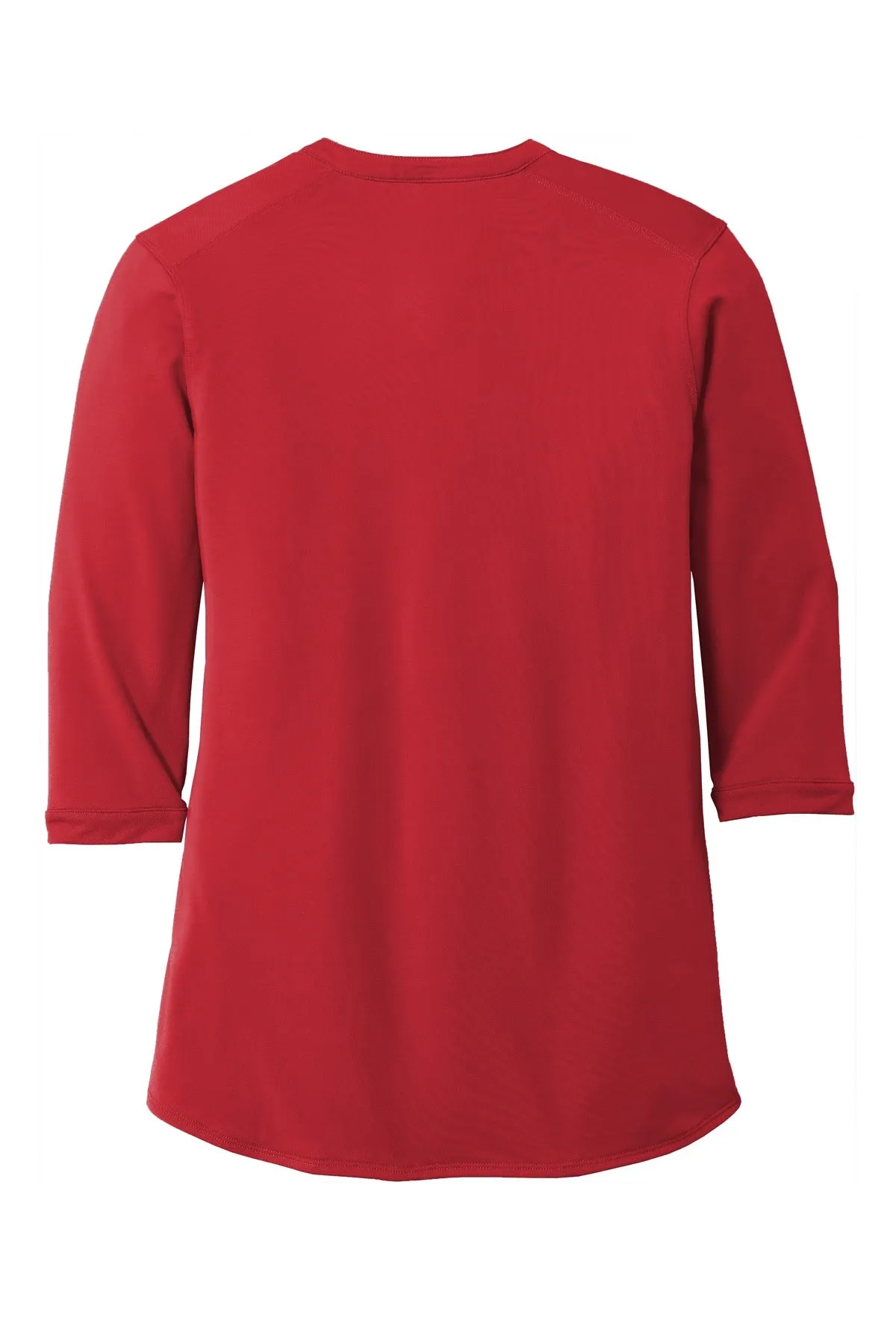 Port Authority   Women's UV Choice Pique Henley LK750 Rich Red