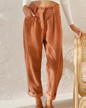 Posy | Stylish Corduroy Pants