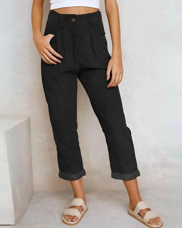 Posy | Stylish Corduroy Pants