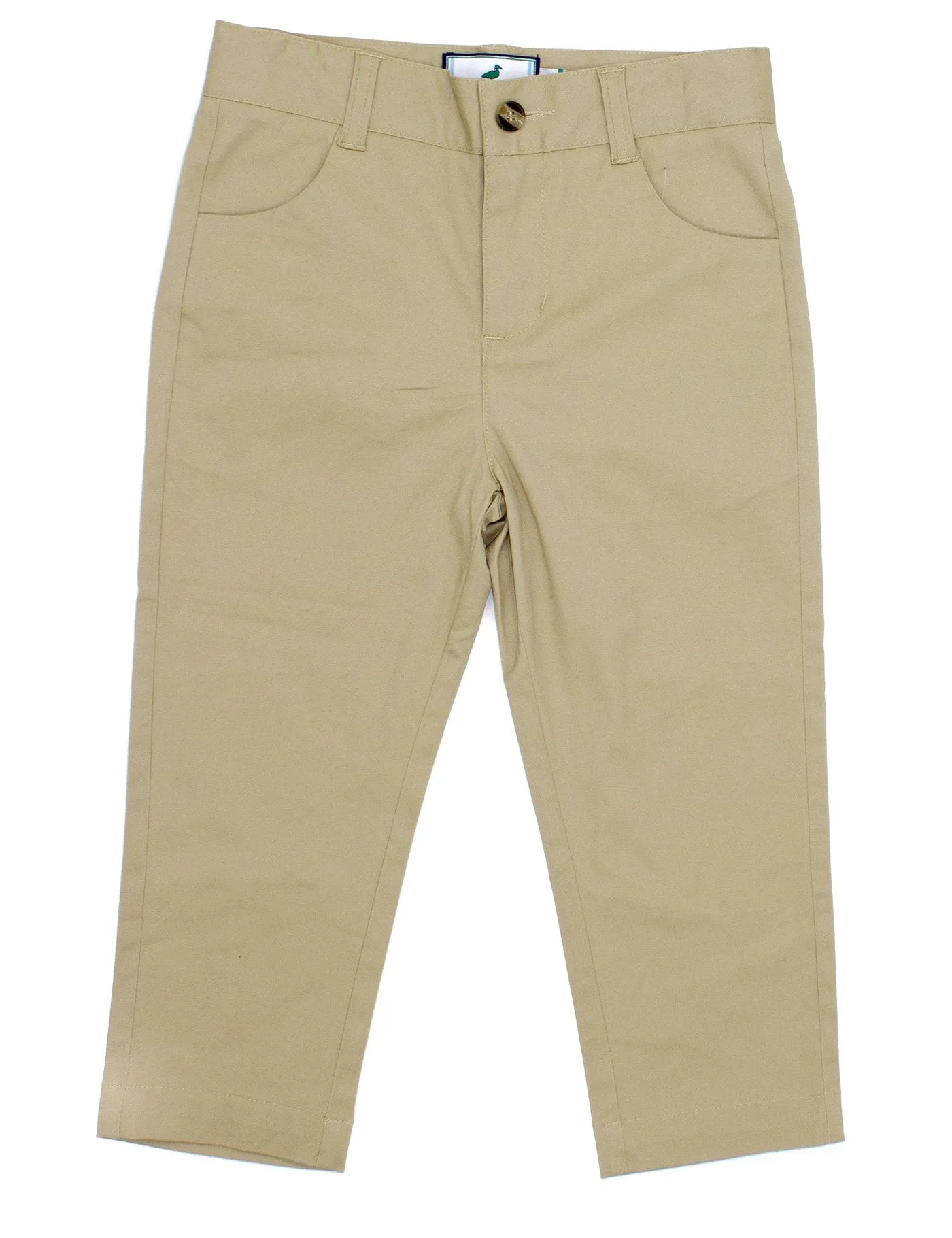 Properly Tied Boys Patriot Pant Khaki
