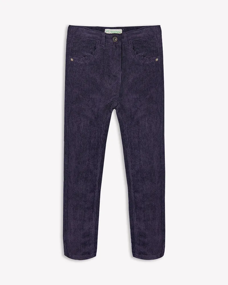 Purple Corduroy Pant