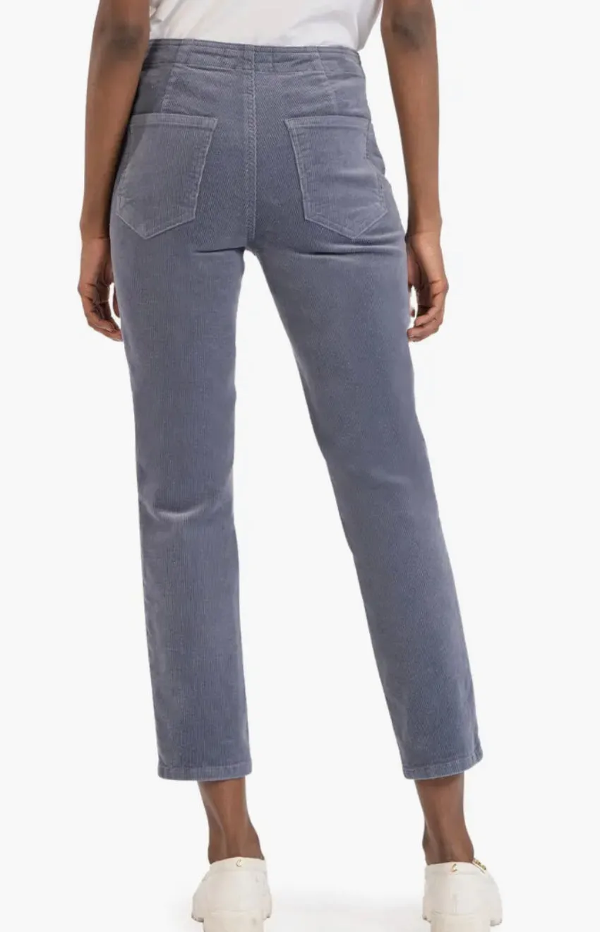 Reese Corduroy Pants in Slate Blue