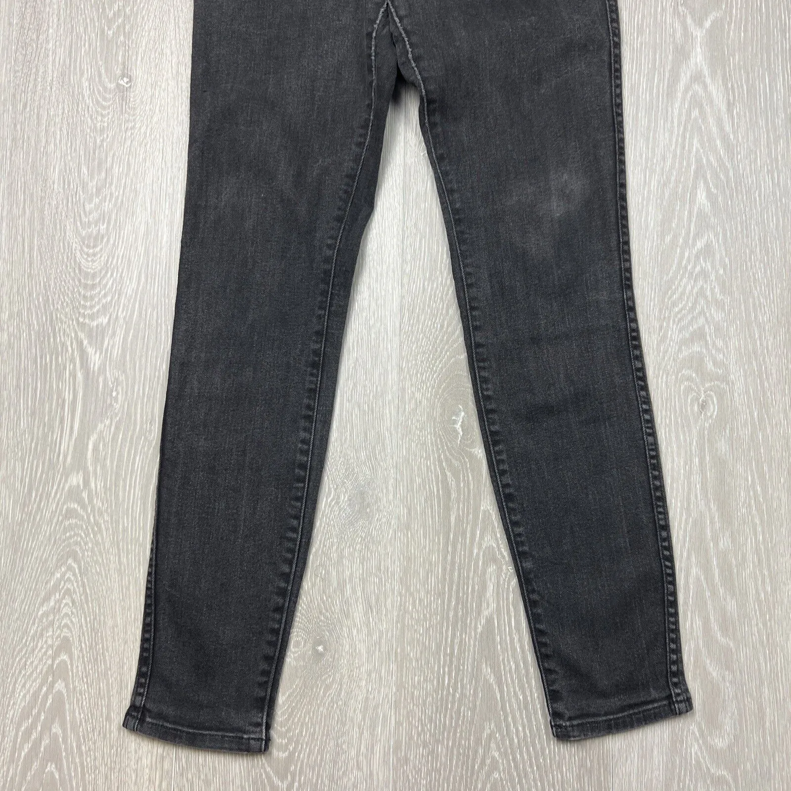 Riders By Lee Womens High Rise Black Skinny Jeans Size 11