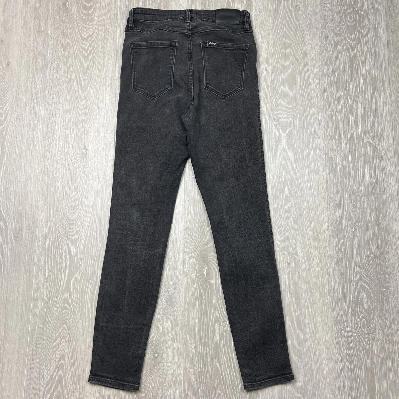Riders By Lee Womens High Rise Black Skinny Jeans Size 11