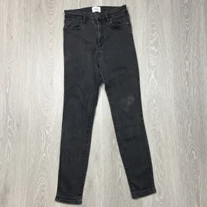 Riders By Lee Womens High Rise Black Skinny Jeans Size 11