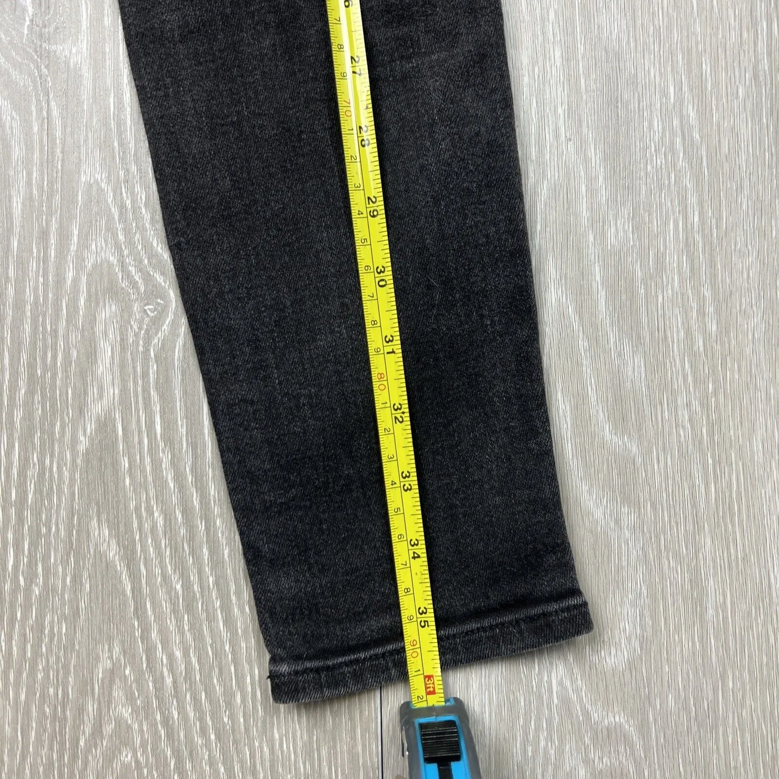 Riders By Lee Womens High Rise Black Skinny Jeans Size 11